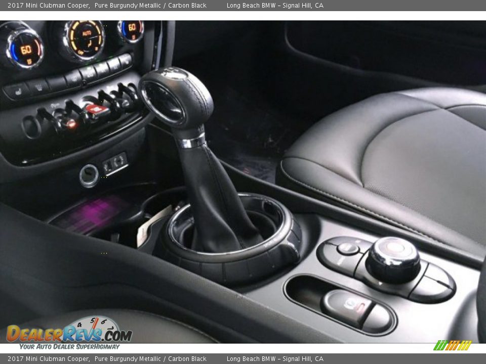 2017 Mini Clubman Cooper Pure Burgundy Metallic / Carbon Black Photo #17