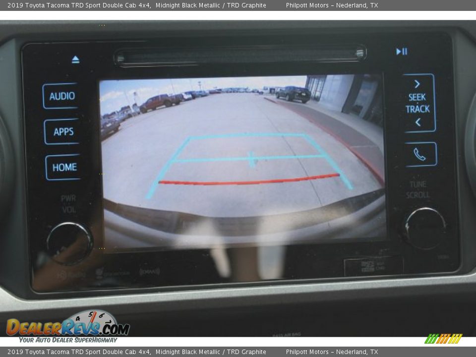 2019 Toyota Tacoma TRD Sport Double Cab 4x4 Midnight Black Metallic / TRD Graphite Photo #18