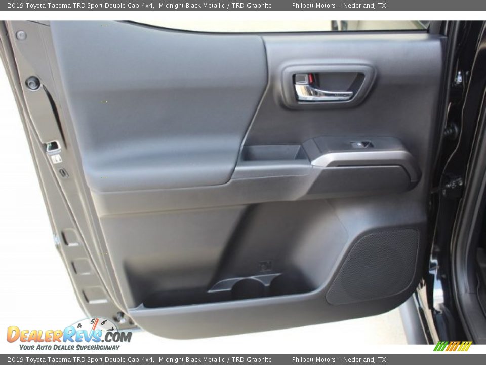2019 Toyota Tacoma TRD Sport Double Cab 4x4 Midnight Black Metallic / TRD Graphite Photo #19