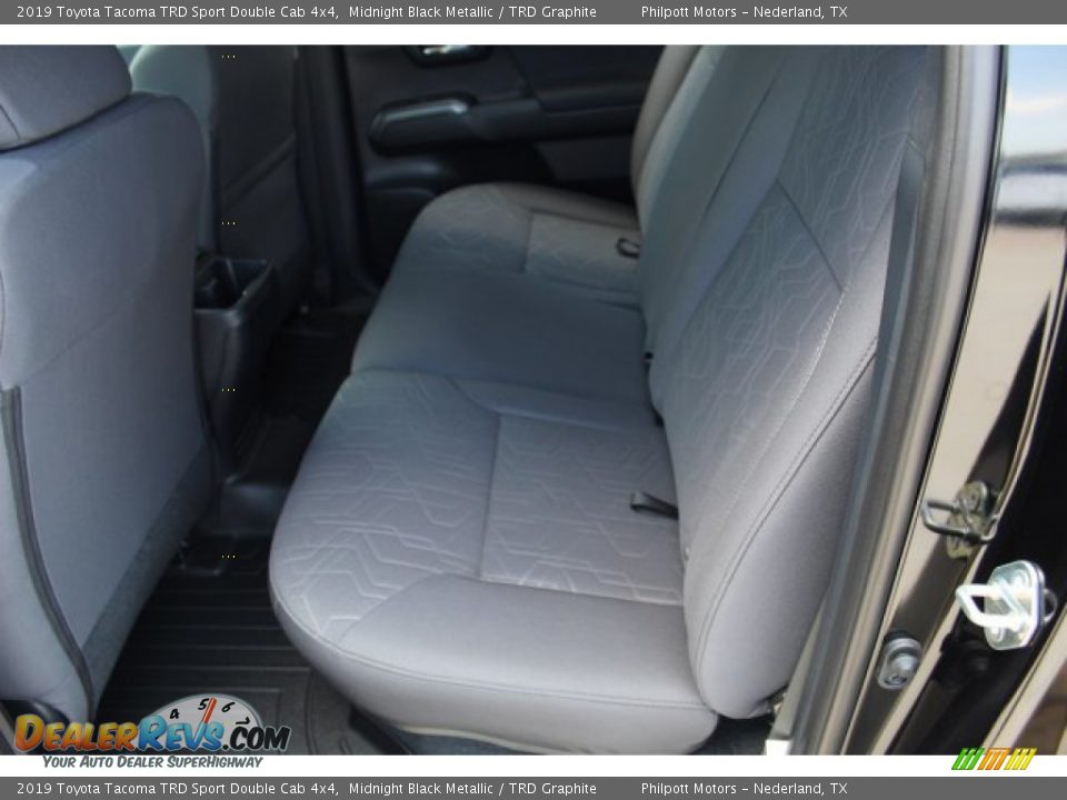2019 Toyota Tacoma TRD Sport Double Cab 4x4 Midnight Black Metallic / TRD Graphite Photo #20