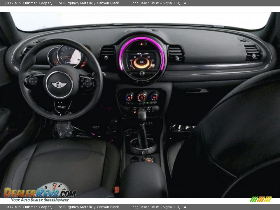 2017 Mini Clubman Cooper Pure Burgundy Metallic / Carbon Black Photo #19