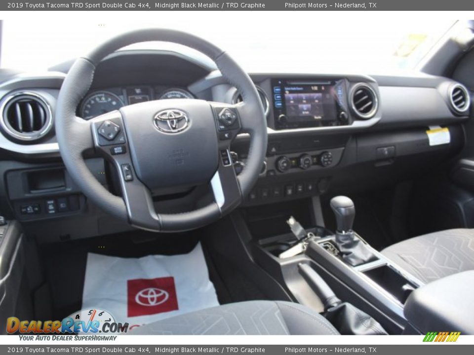 2019 Toyota Tacoma TRD Sport Double Cab 4x4 Midnight Black Metallic / TRD Graphite Photo #21