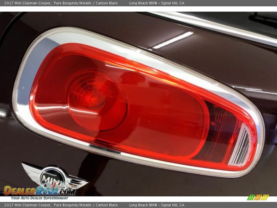 2017 Mini Clubman Cooper Pure Burgundy Metallic / Carbon Black Photo #21