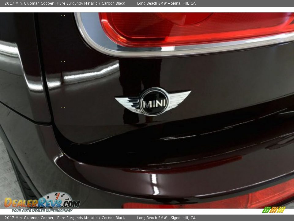 2017 Mini Clubman Cooper Pure Burgundy Metallic / Carbon Black Photo #22