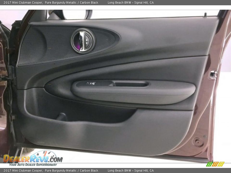 2017 Mini Clubman Cooper Pure Burgundy Metallic / Carbon Black Photo #24