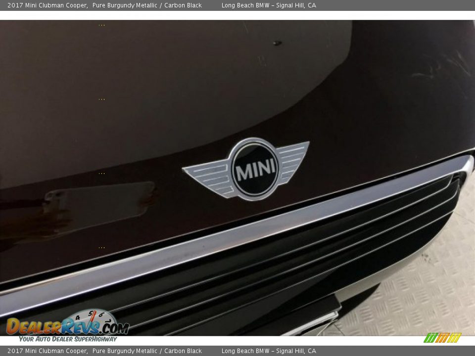 2017 Mini Clubman Cooper Pure Burgundy Metallic / Carbon Black Photo #27