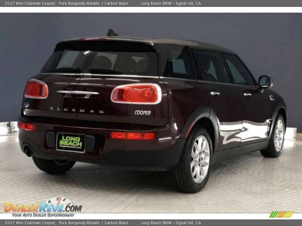 2017 Mini Clubman Cooper Pure Burgundy Metallic / Carbon Black Photo #28