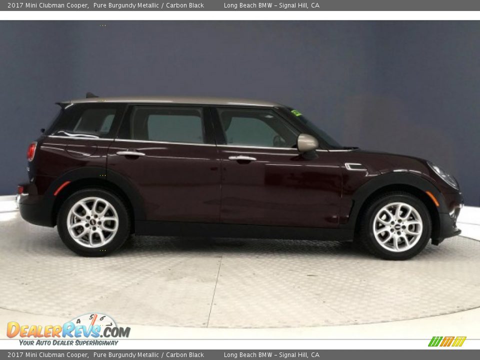 2017 Mini Clubman Cooper Pure Burgundy Metallic / Carbon Black Photo #29