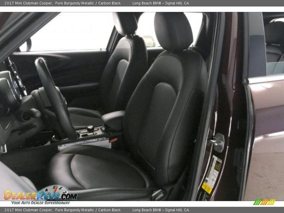 2017 Mini Clubman Cooper Pure Burgundy Metallic / Carbon Black Photo #30