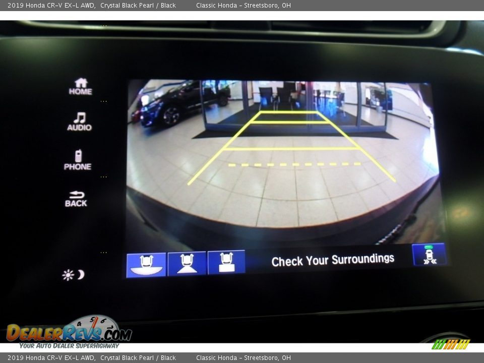 2019 Honda CR-V EX-L AWD Crystal Black Pearl / Black Photo #14