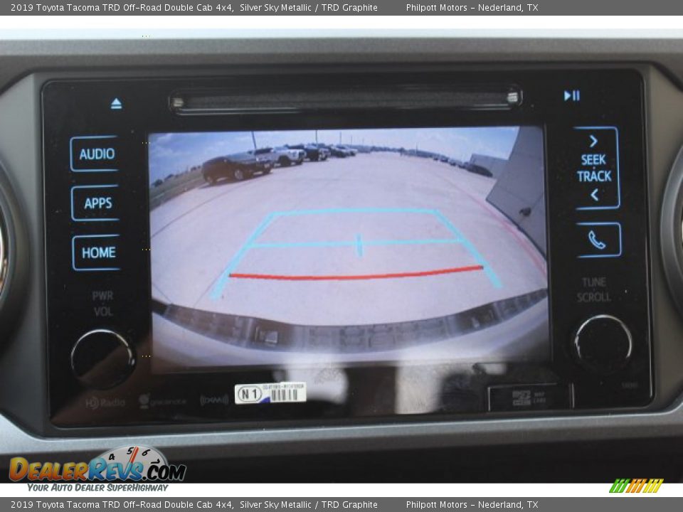 2019 Toyota Tacoma TRD Off-Road Double Cab 4x4 Silver Sky Metallic / TRD Graphite Photo #18