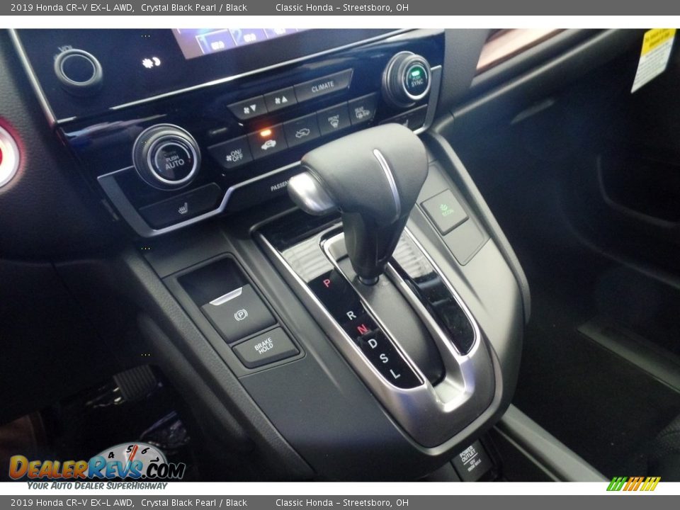 2019 Honda CR-V EX-L AWD Crystal Black Pearl / Black Photo #15