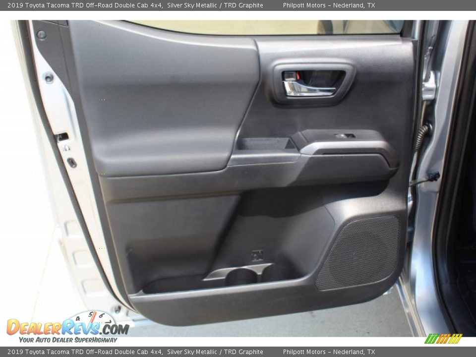2019 Toyota Tacoma TRD Off-Road Double Cab 4x4 Silver Sky Metallic / TRD Graphite Photo #19