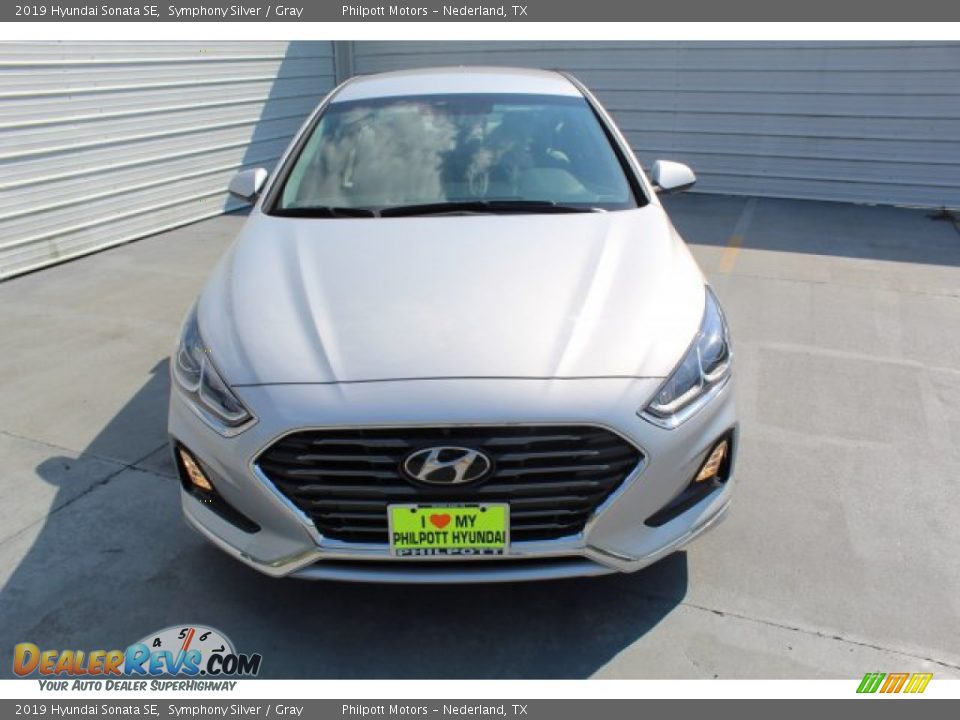 2019 Hyundai Sonata SE Symphony Silver / Gray Photo #3