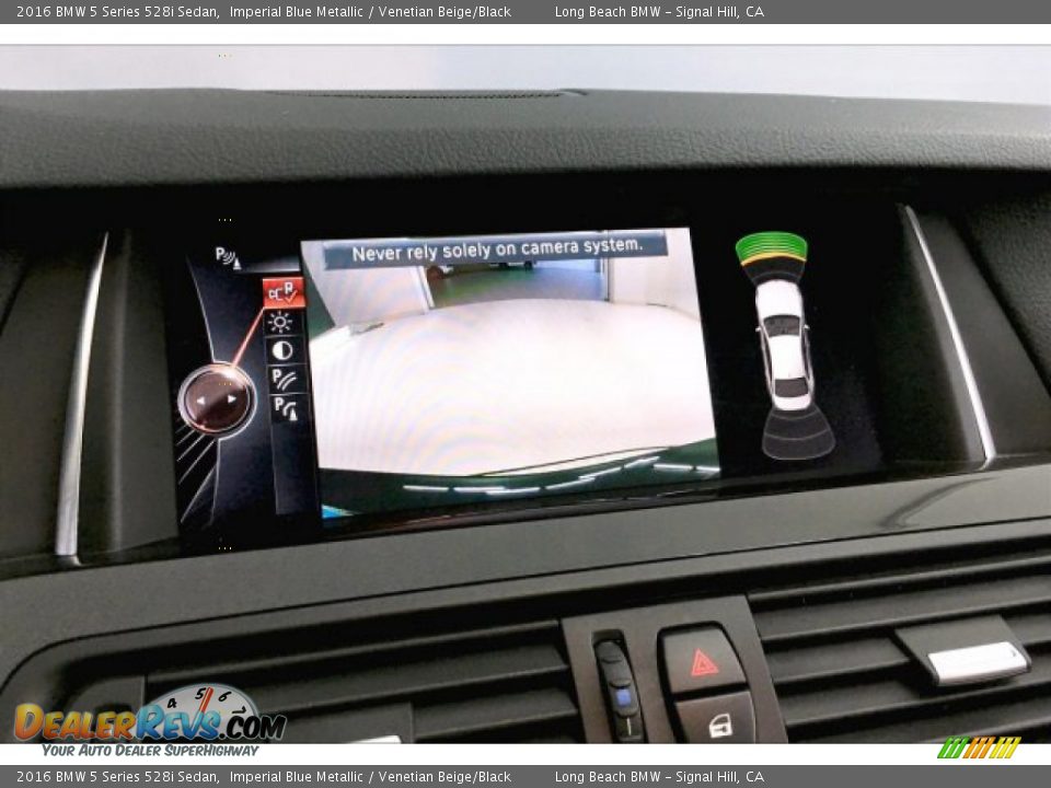 2016 BMW 5 Series 528i Sedan Imperial Blue Metallic / Venetian Beige/Black Photo #13