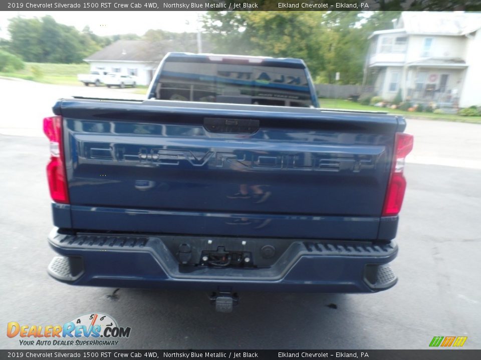 2019 Chevrolet Silverado 1500 RST Crew Cab 4WD Northsky Blue Metallic / Jet Black Photo #8