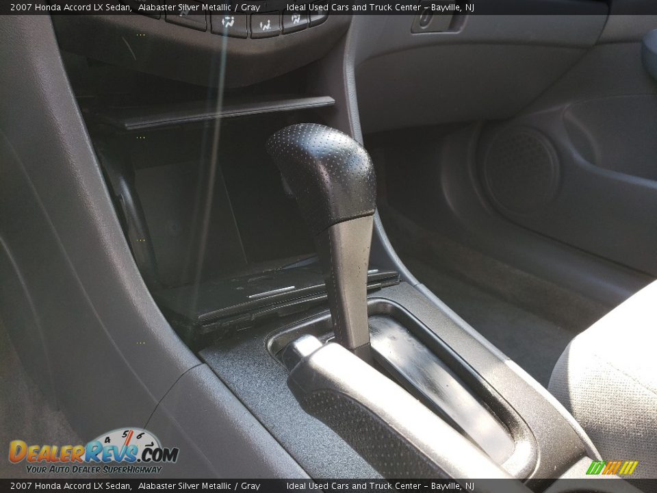 2007 Honda Accord LX Sedan Alabaster Silver Metallic / Gray Photo #19
