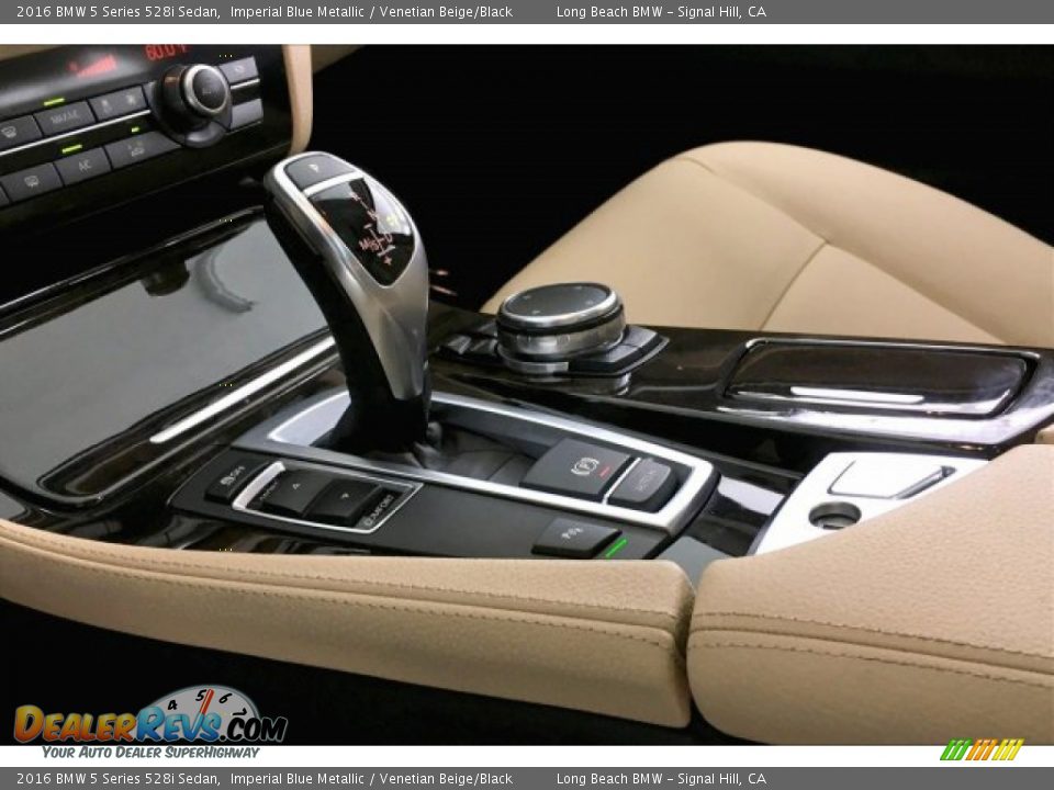 2016 BMW 5 Series 528i Sedan Imperial Blue Metallic / Venetian Beige/Black Photo #18