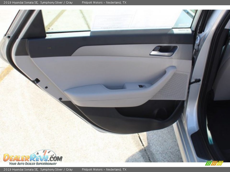 2019 Hyundai Sonata SE Symphony Silver / Gray Photo #18