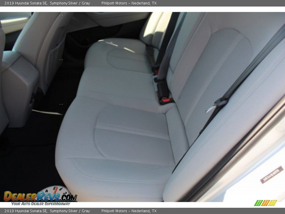 2019 Hyundai Sonata SE Symphony Silver / Gray Photo #19