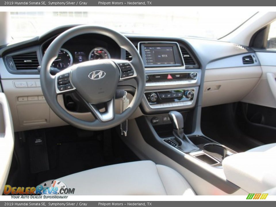 2019 Hyundai Sonata SE Symphony Silver / Gray Photo #20