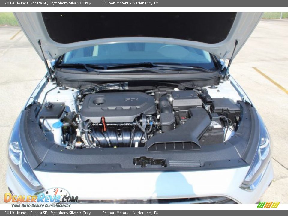 2019 Hyundai Sonata SE Symphony Silver / Gray Photo #23
