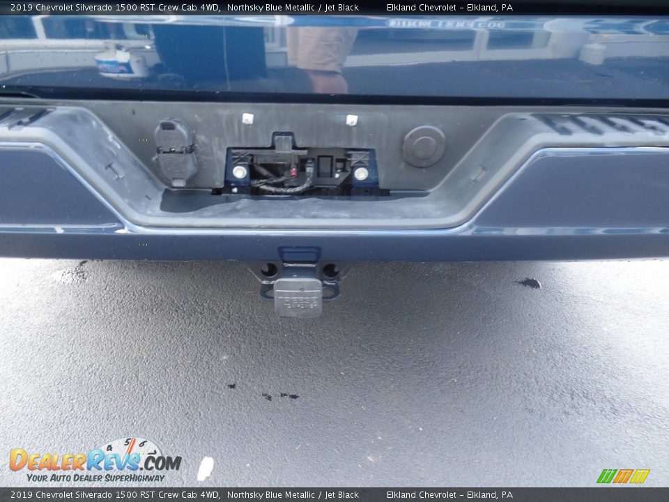2019 Chevrolet Silverado 1500 RST Crew Cab 4WD Northsky Blue Metallic / Jet Black Photo #13