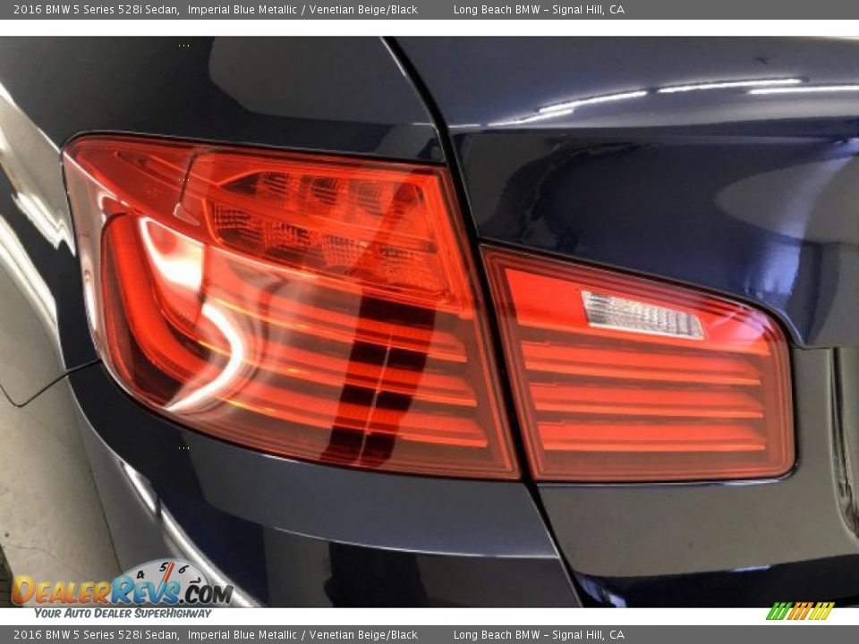 2016 BMW 5 Series 528i Sedan Imperial Blue Metallic / Venetian Beige/Black Photo #22