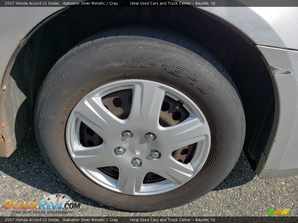 2007 Honda Accord LX Sedan Alabaster Silver Metallic / Gray Photo #24