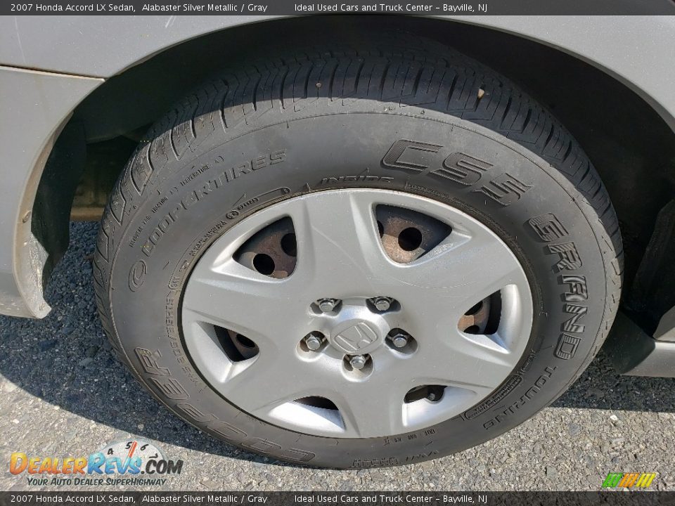 2007 Honda Accord LX Sedan Alabaster Silver Metallic / Gray Photo #25