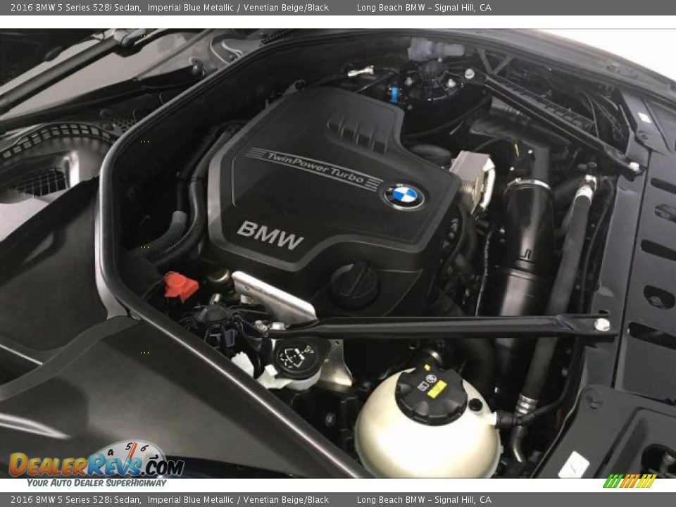 2016 BMW 5 Series 528i Sedan Imperial Blue Metallic / Venetian Beige/Black Photo #27
