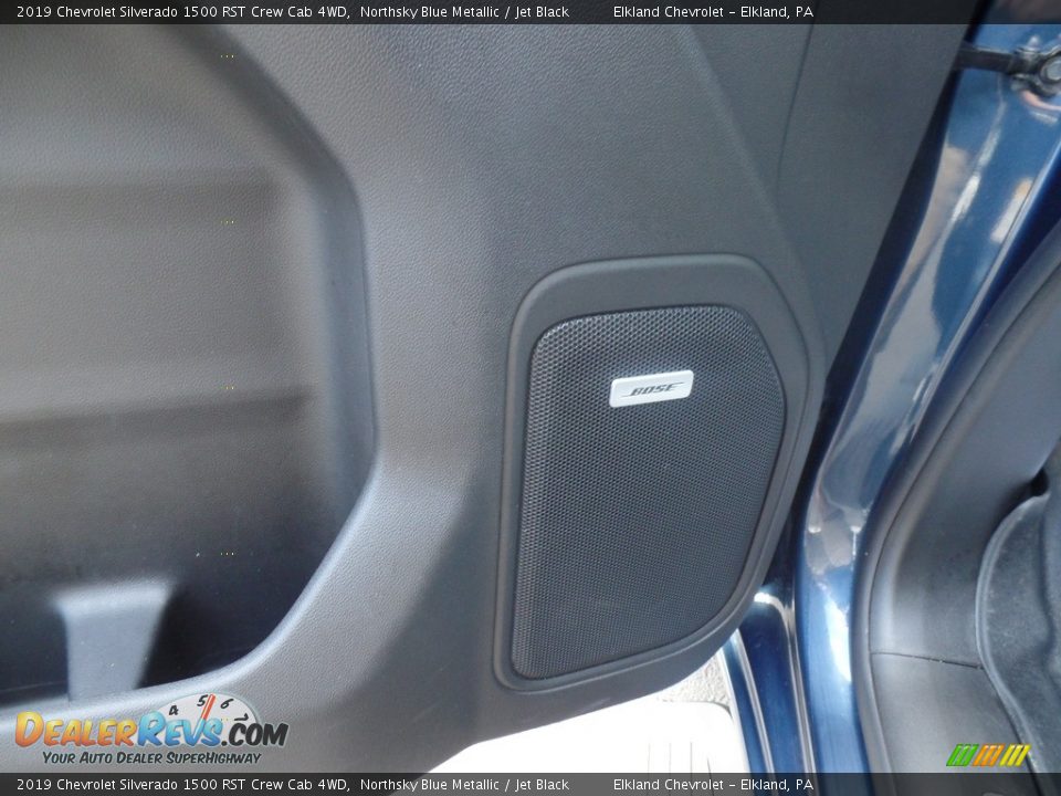 2019 Chevrolet Silverado 1500 RST Crew Cab 4WD Northsky Blue Metallic / Jet Black Photo #19