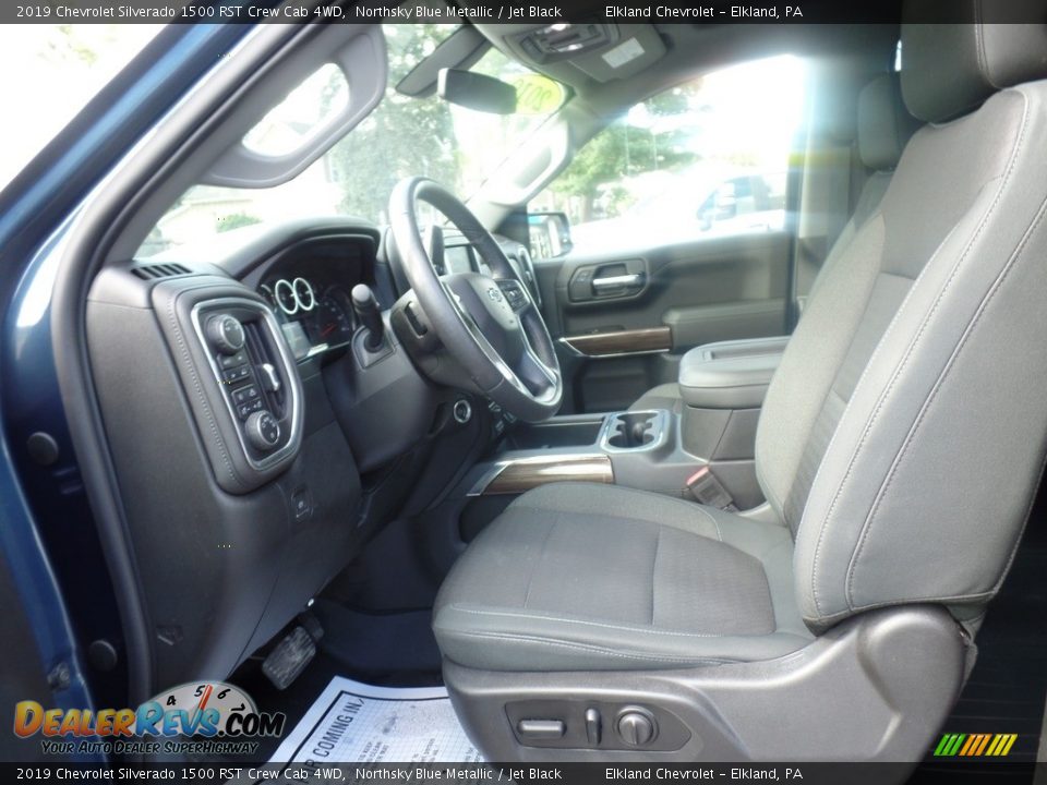 2019 Chevrolet Silverado 1500 RST Crew Cab 4WD Northsky Blue Metallic / Jet Black Photo #20
