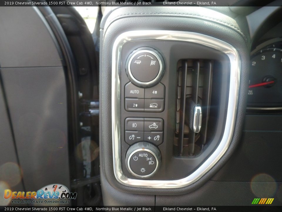 2019 Chevrolet Silverado 1500 RST Crew Cab 4WD Northsky Blue Metallic / Jet Black Photo #27