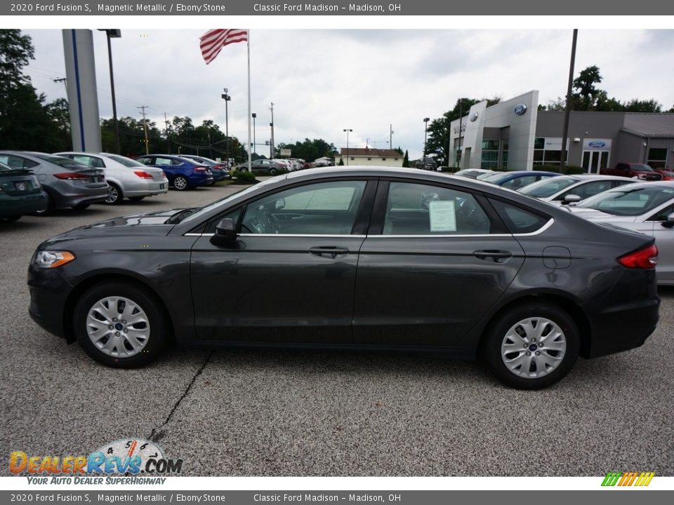Magnetic Metallic 2020 Ford Fusion S Photo #3