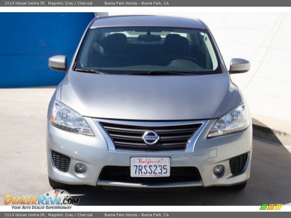 2014 Nissan Sentra SR Magnetic Gray / Charcoal Photo #7