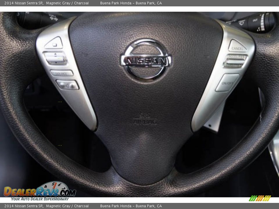 2014 Nissan Sentra SR Magnetic Gray / Charcoal Photo #13