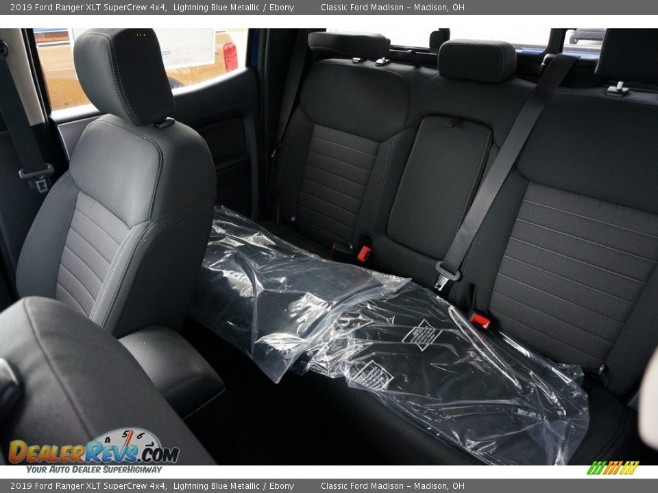 2019 Ford Ranger XLT SuperCrew 4x4 Lightning Blue Metallic / Ebony Photo #5