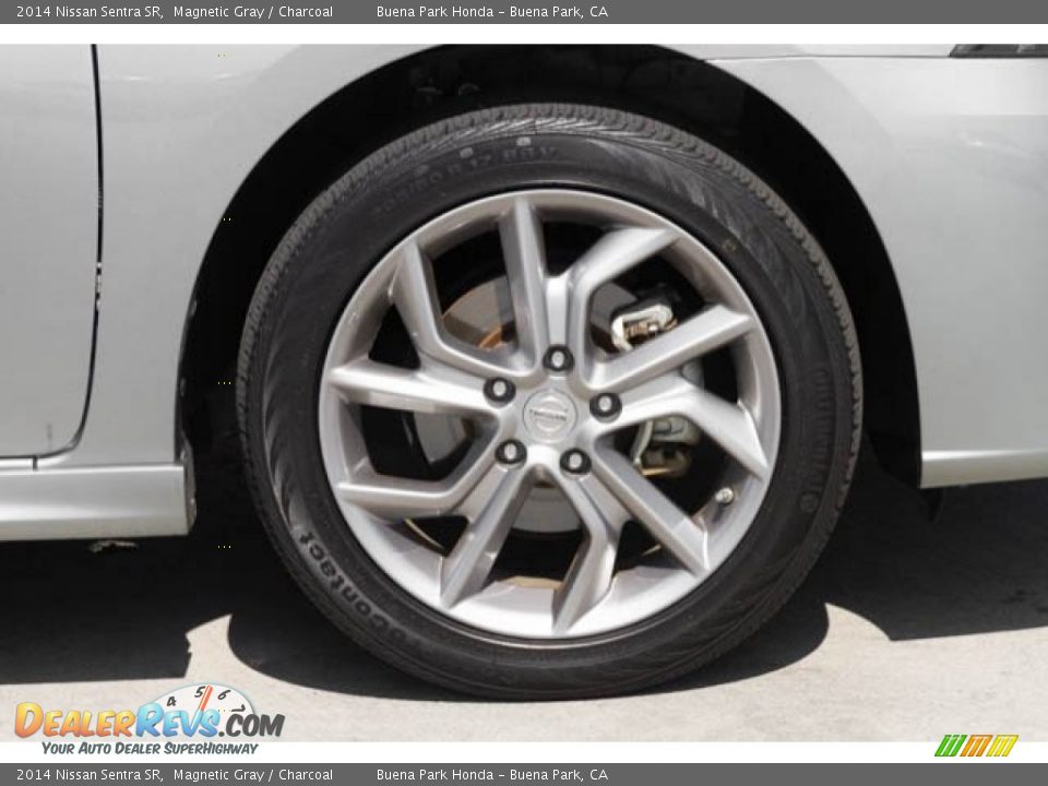 2014 Nissan Sentra SR Magnetic Gray / Charcoal Photo #27