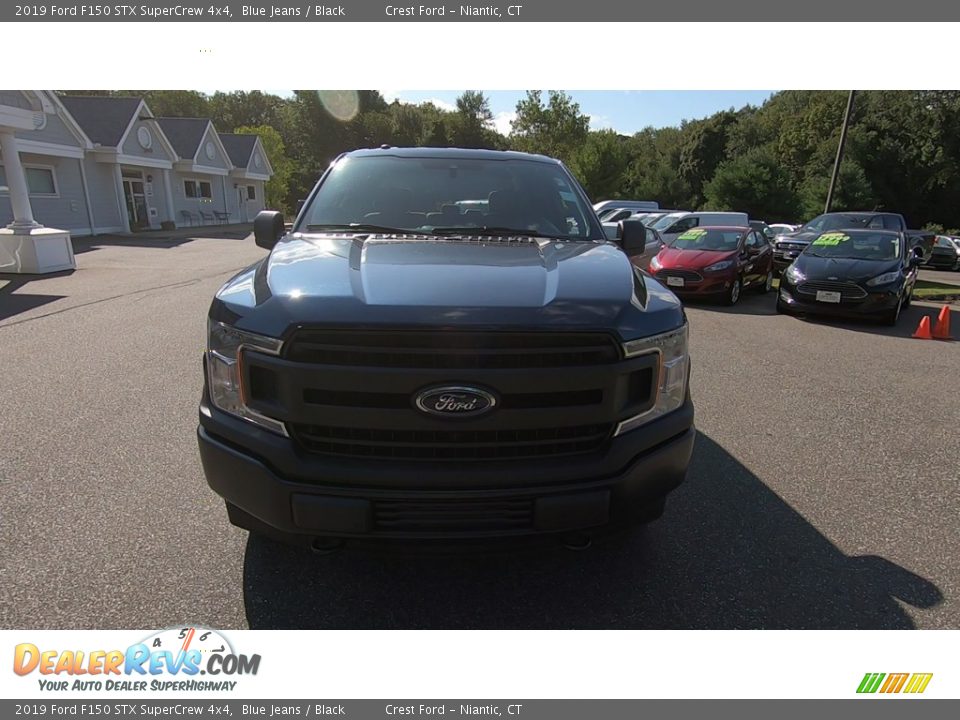 2019 Ford F150 STX SuperCrew 4x4 Blue Jeans / Black Photo #2