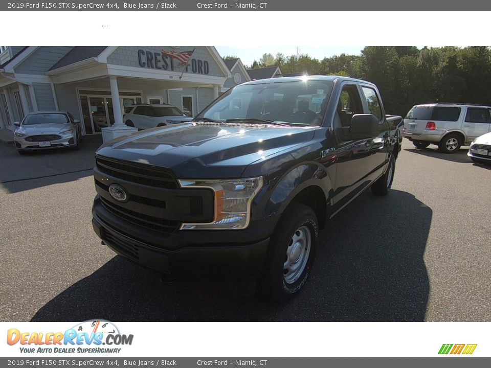 2019 Ford F150 STX SuperCrew 4x4 Blue Jeans / Black Photo #3