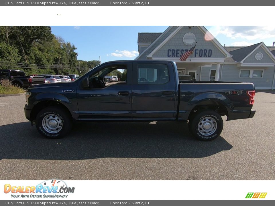 2019 Ford F150 STX SuperCrew 4x4 Blue Jeans / Black Photo #4