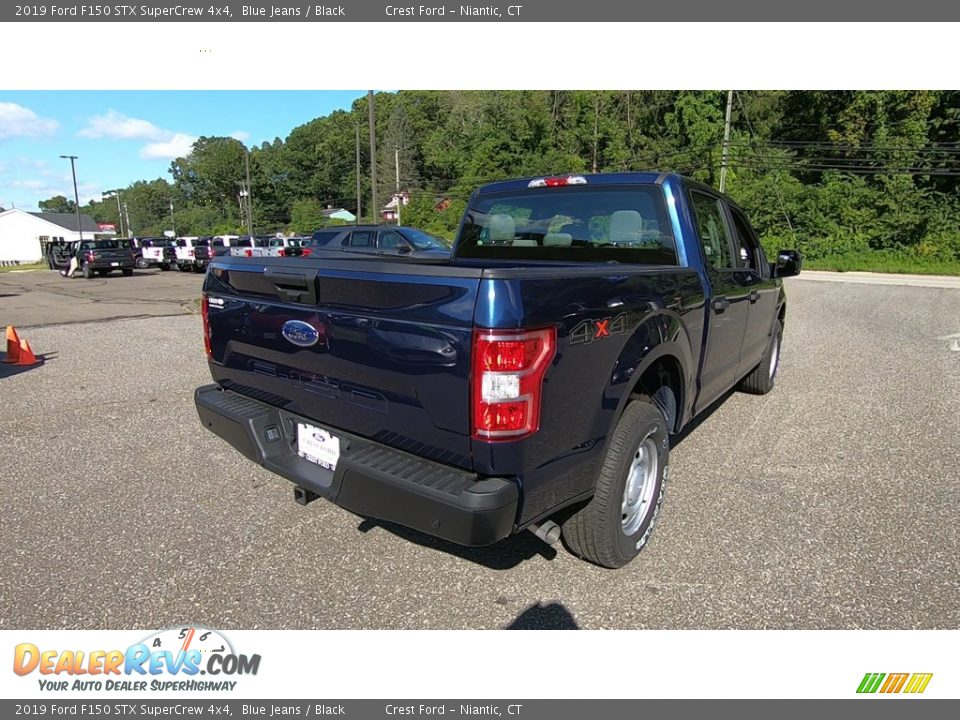 2019 Ford F150 STX SuperCrew 4x4 Blue Jeans / Black Photo #7