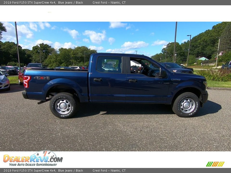 2019 Ford F150 STX SuperCrew 4x4 Blue Jeans / Black Photo #8