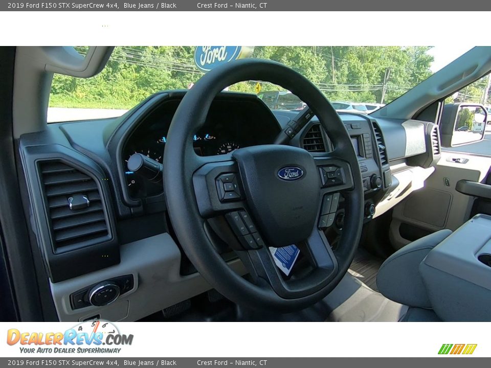 2019 Ford F150 STX SuperCrew 4x4 Blue Jeans / Black Photo #10