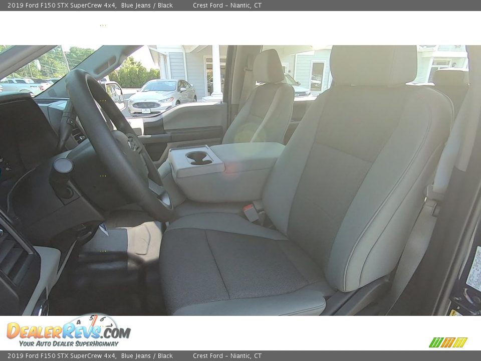 2019 Ford F150 STX SuperCrew 4x4 Blue Jeans / Black Photo #11