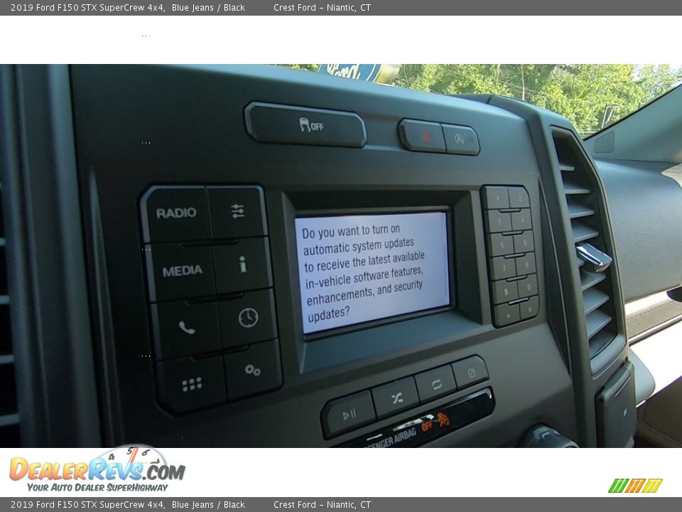 2019 Ford F150 STX SuperCrew 4x4 Blue Jeans / Black Photo #14