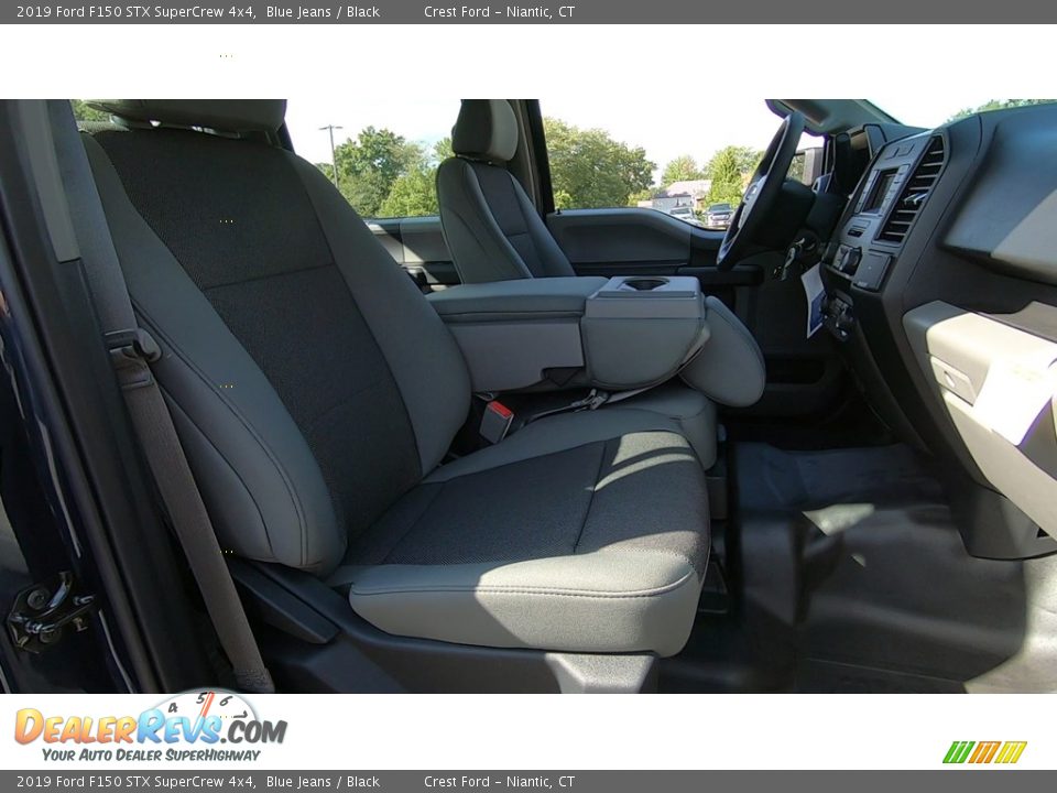 2019 Ford F150 STX SuperCrew 4x4 Blue Jeans / Black Photo #23