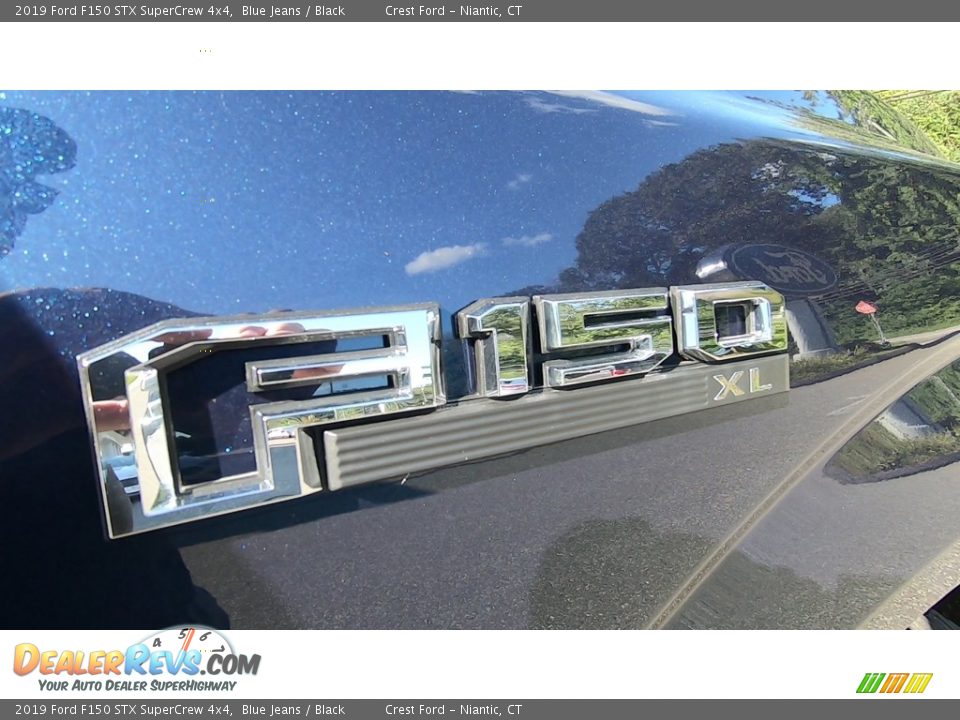 2019 Ford F150 STX SuperCrew 4x4 Blue Jeans / Black Photo #25
