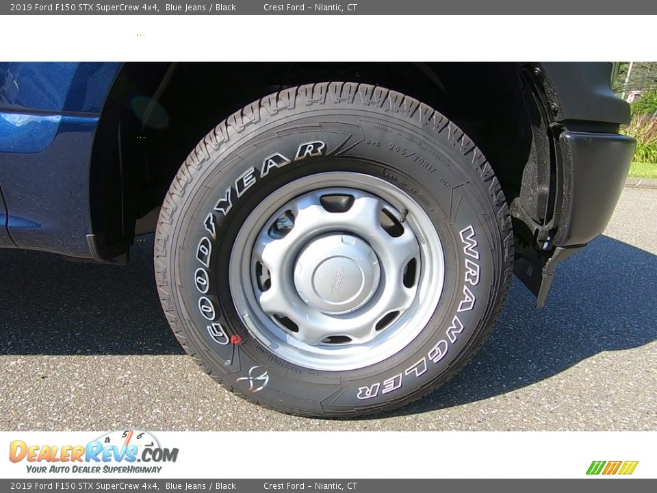 2019 Ford F150 STX SuperCrew 4x4 Blue Jeans / Black Photo #26